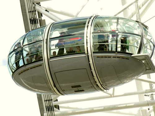 Inglaterra - Londres - Roda Gigante London Eye - Clique para ativar o Slide Show