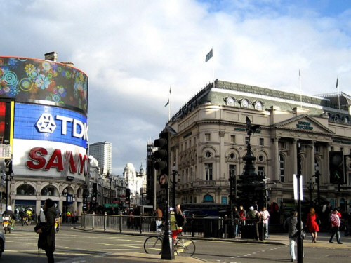 Inglaterra - Londres - Picadilly Circus - Clique para ativar o Slide Show